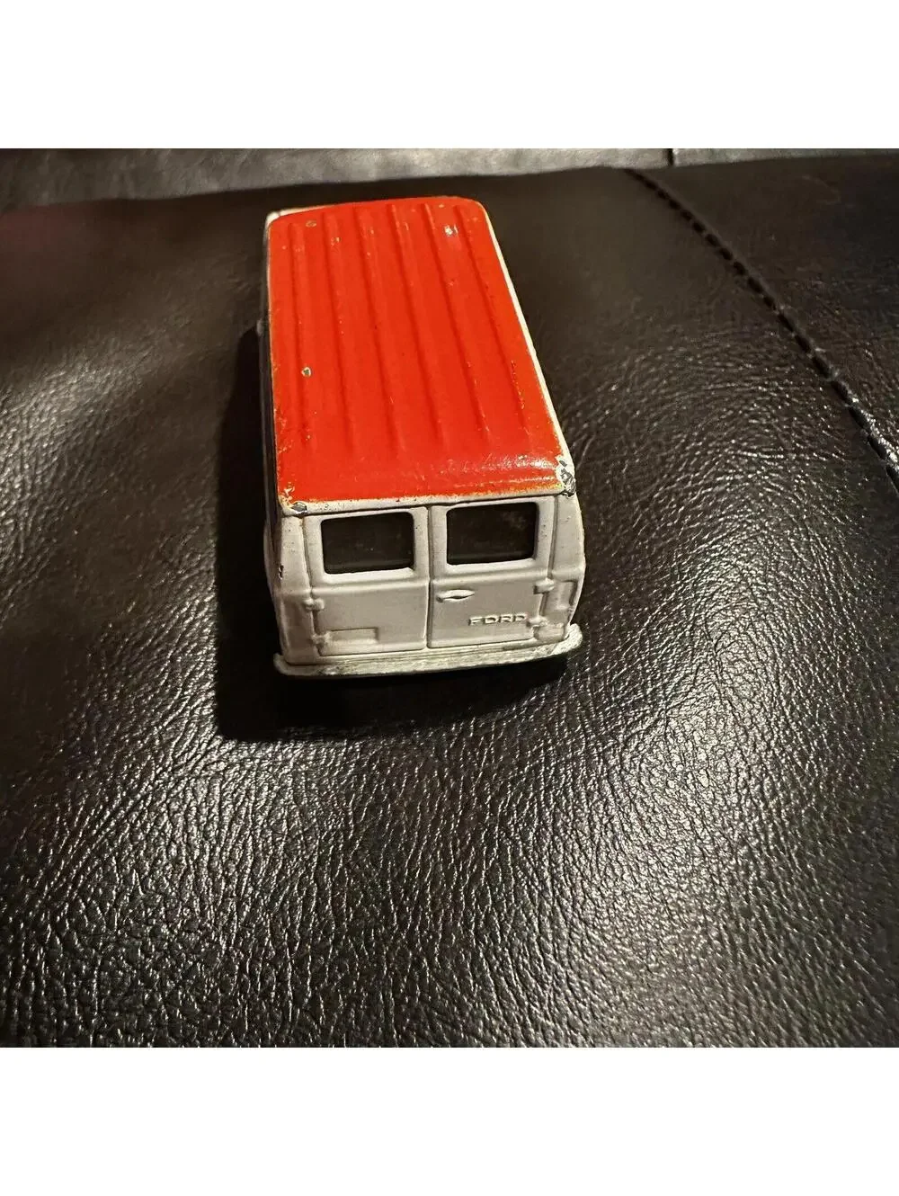 Vintage Ertl Cannonball Run 1981 Ford Van Ambulance Transcon Medi-Vac Rare Old +